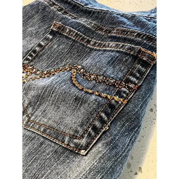 Goddess hombre denim jeans size 13 with zipper ankle - Picture 10 of 11